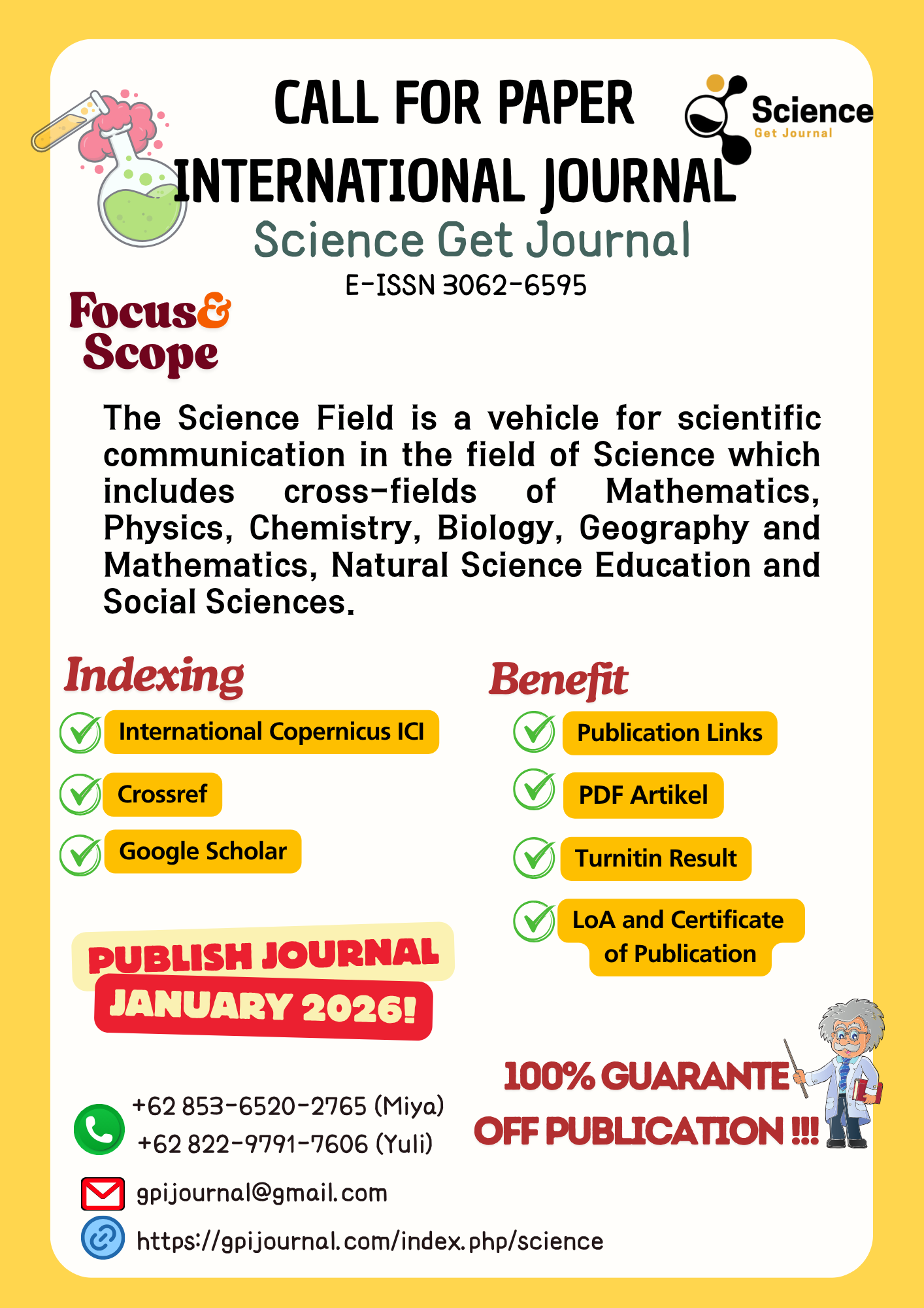 					View Vol. 3 No. 1 (2026): January,2026
				